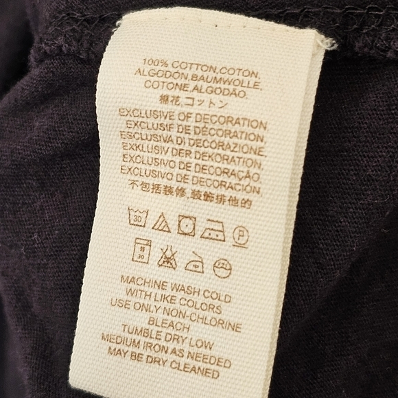 Free People Bewitched Boho Black puff sleeve peplum top small - Picture 10 of 11